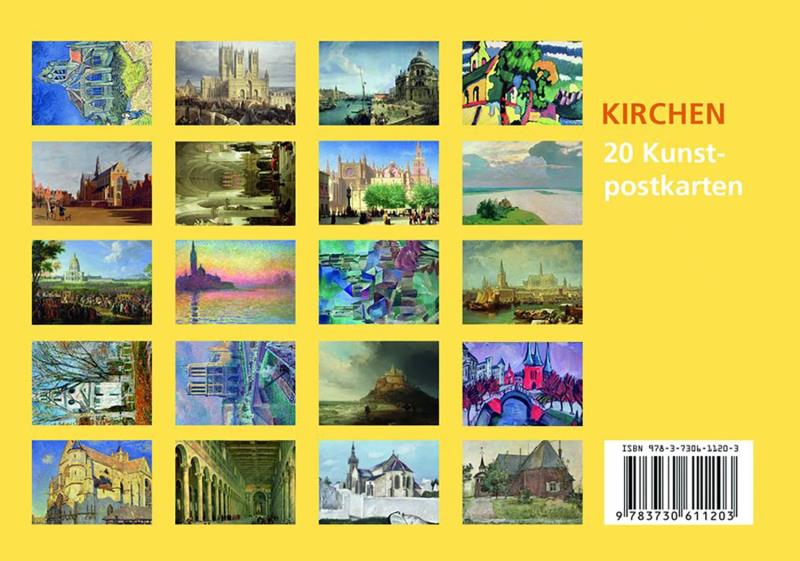 Postkarten-Set Kirchen