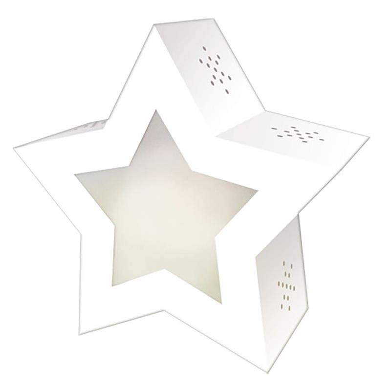 Laterne Twinkle Star - Weiß