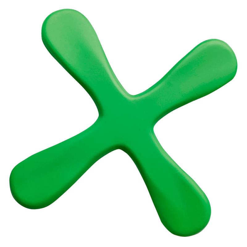 Soft-Bumerang grün