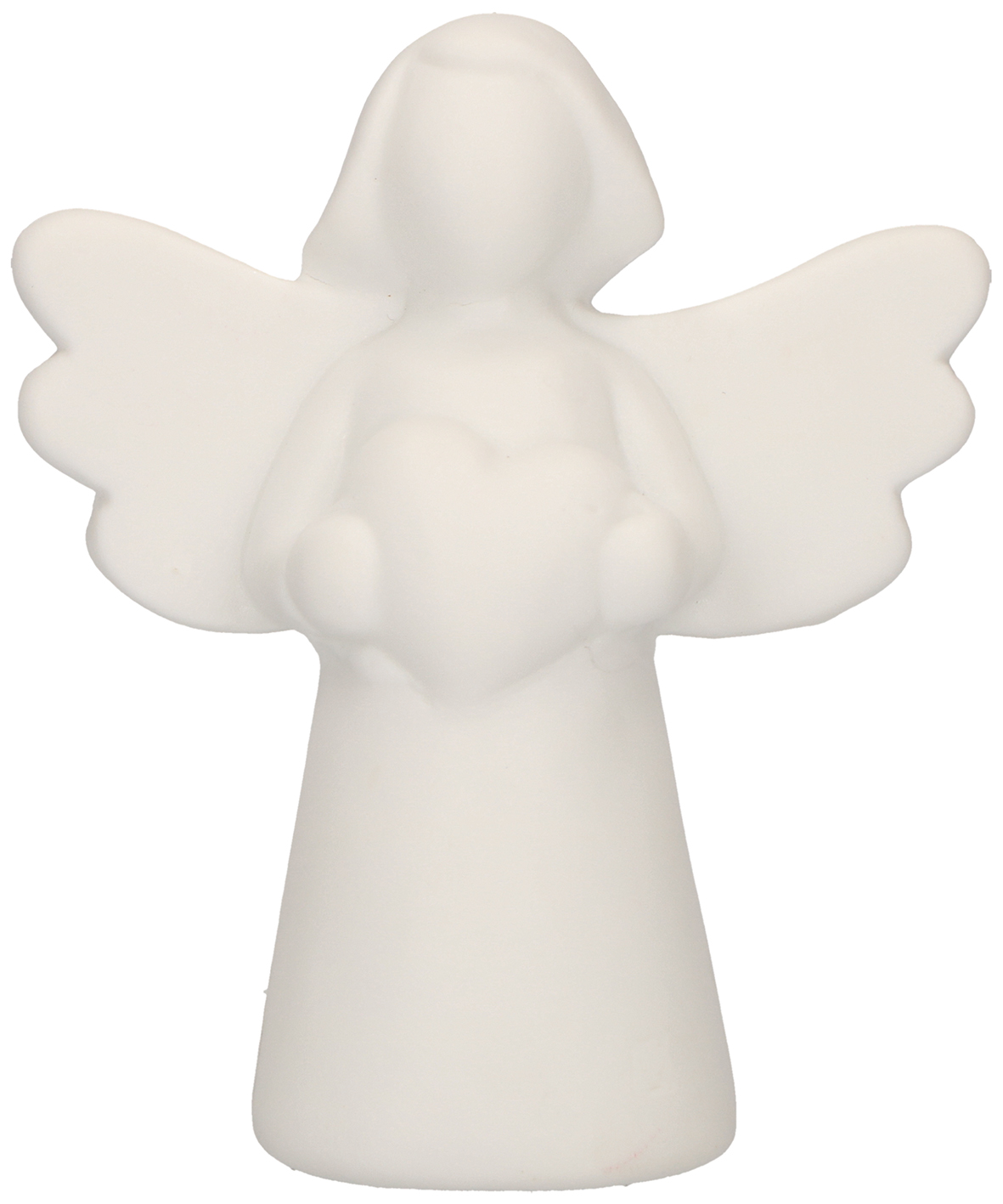 Porzellan-Figur "Engel mit Herz"