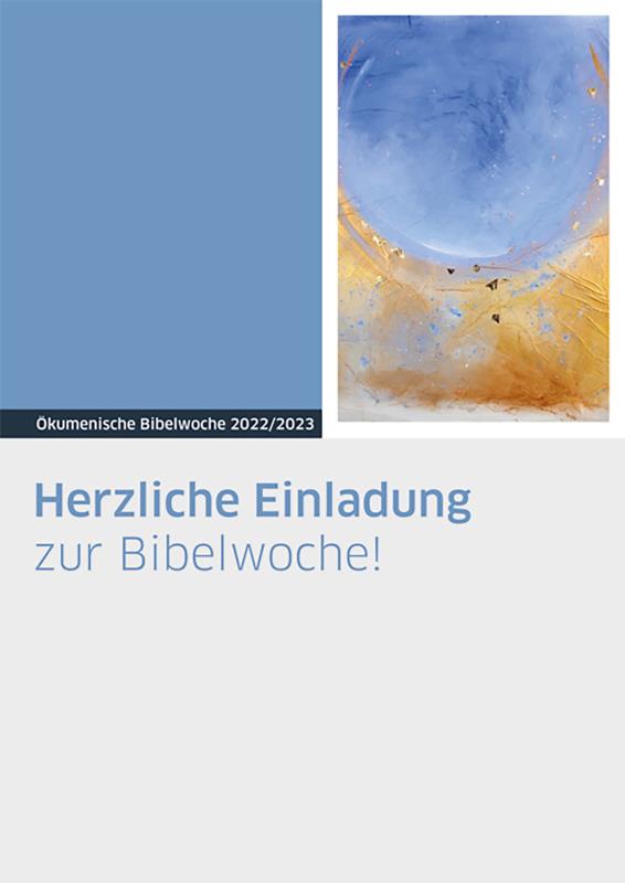 Bibelwoche 2022/2023 Plakat
