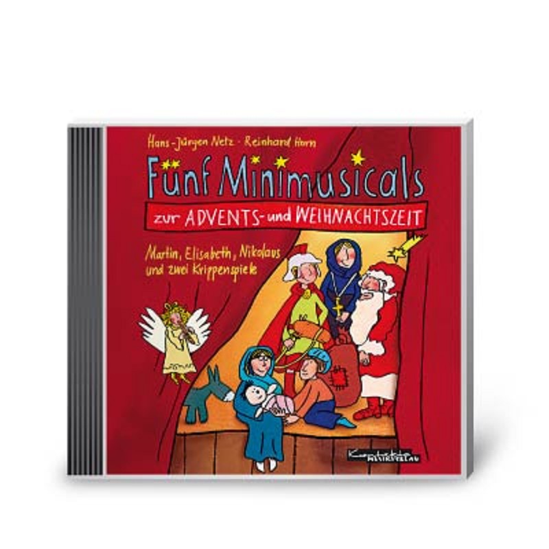 Fünf Minimusicals zur Advents- und Weihnachtszeit - CD