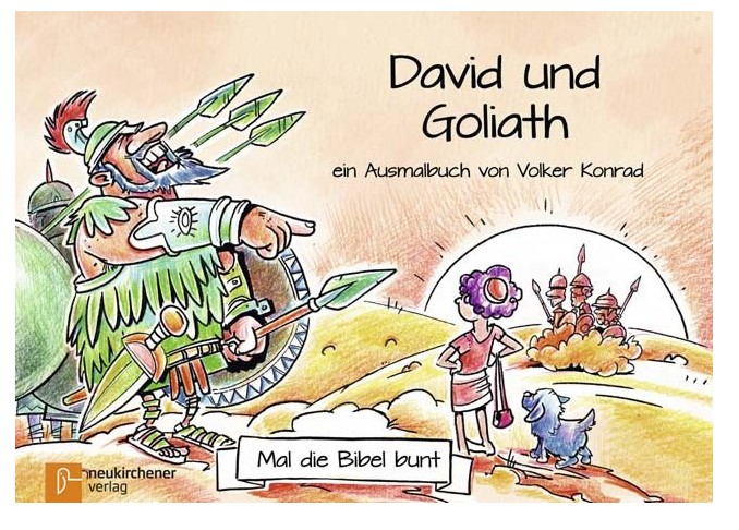 Mal die Bibel bunt - David und Goliat