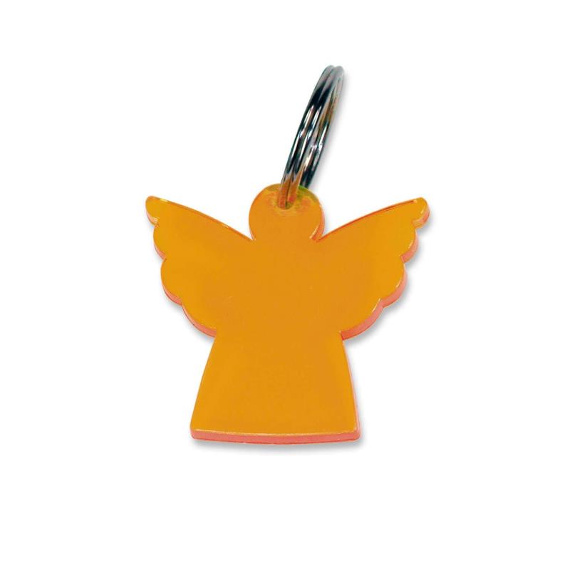 Schlüsselanhänger - Engel orange