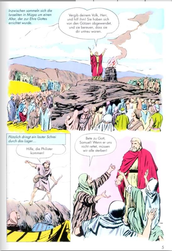 Comic-Reihe "Die Bibel im Bild" – Heft 4: Späher in der Nach