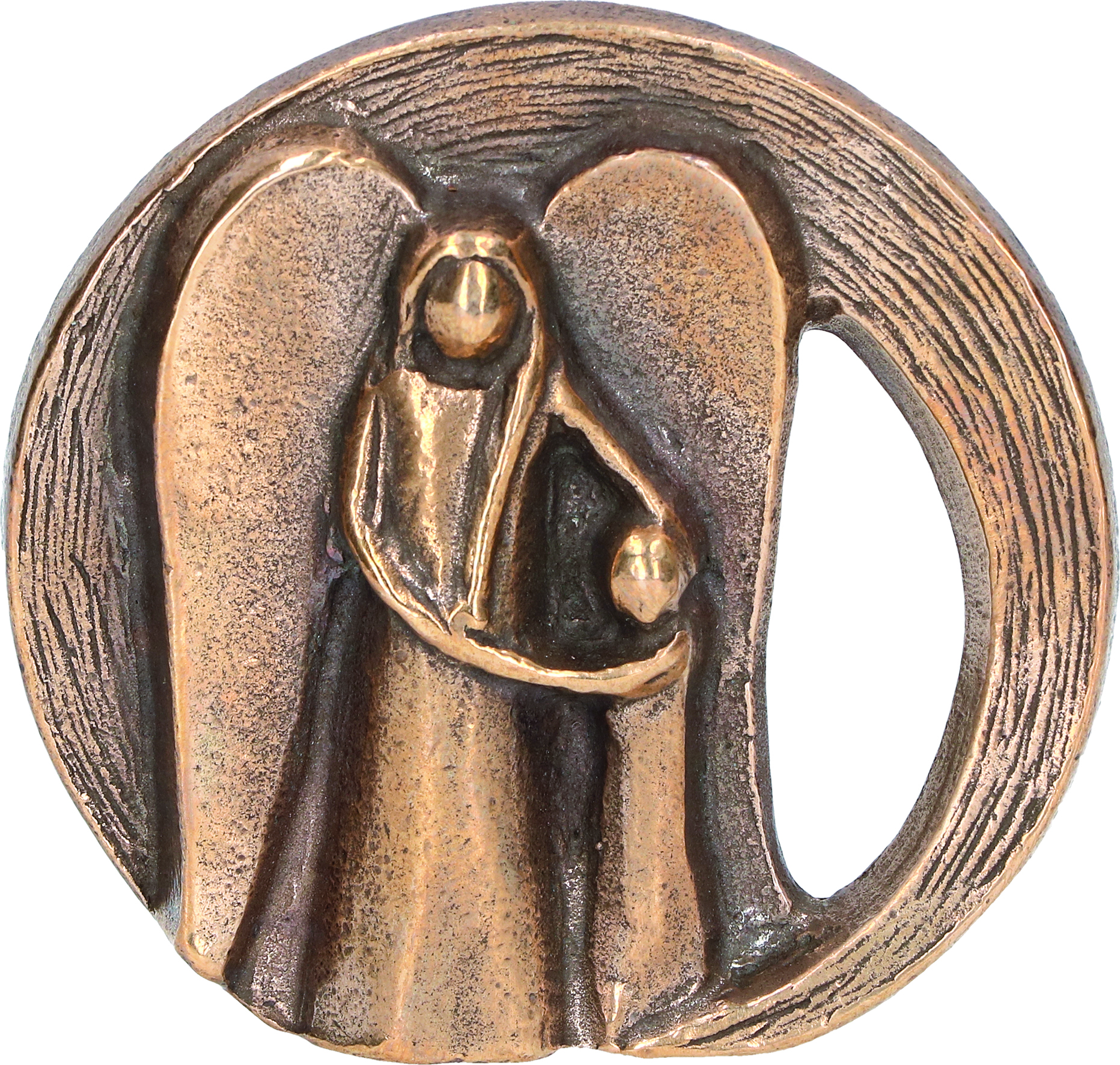 Bronzefigur "Dein Schutzengel"