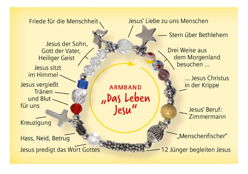 Armband - Das Leben Jesu