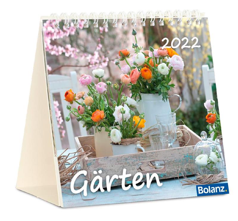 Gärten 2022 - Tischkalender