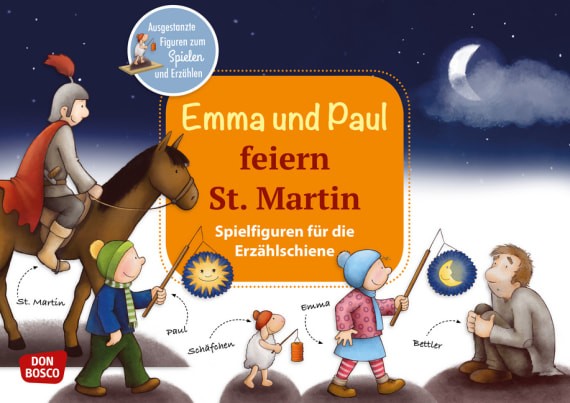 Emma und Paul feiern St. Martin, für die Erzählschiene