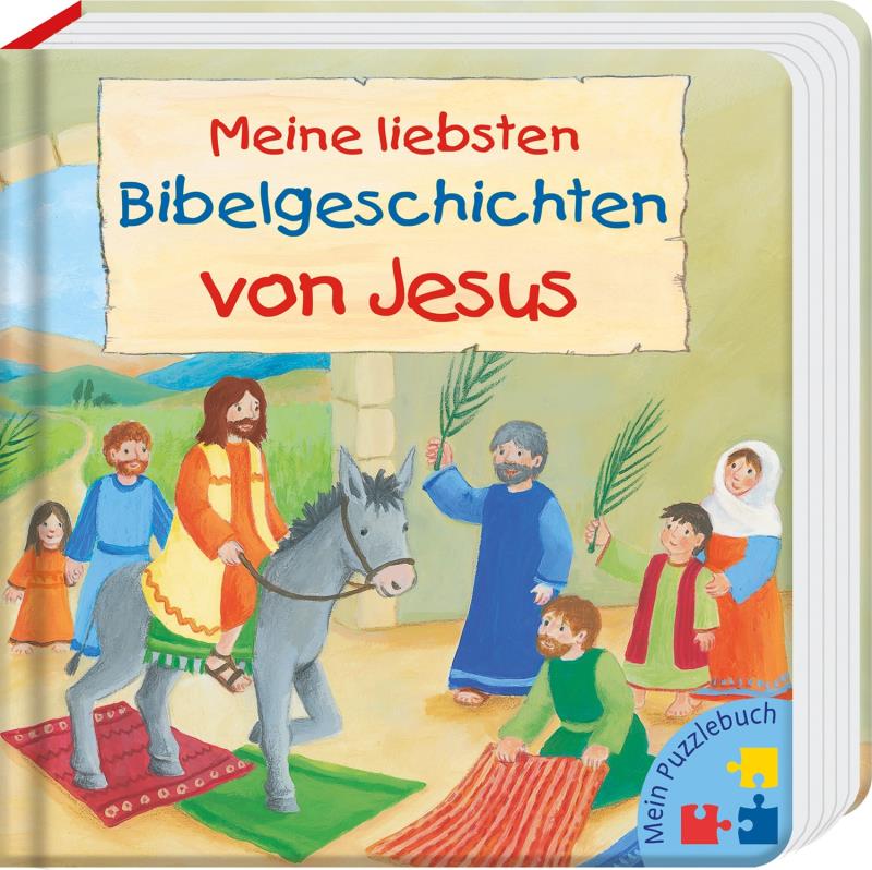 Meine liebsten Bibelgeschichten von Jesus - Mein Puzzlebuch