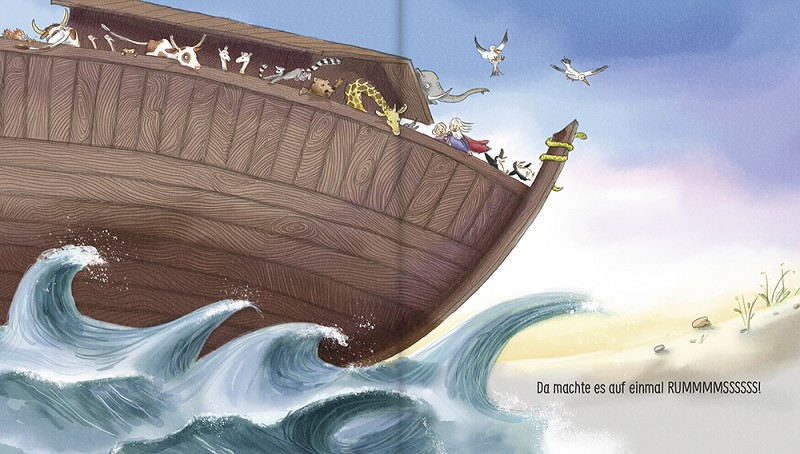 Als Noah die Arche baute – ein Bilderbuch für Kinder