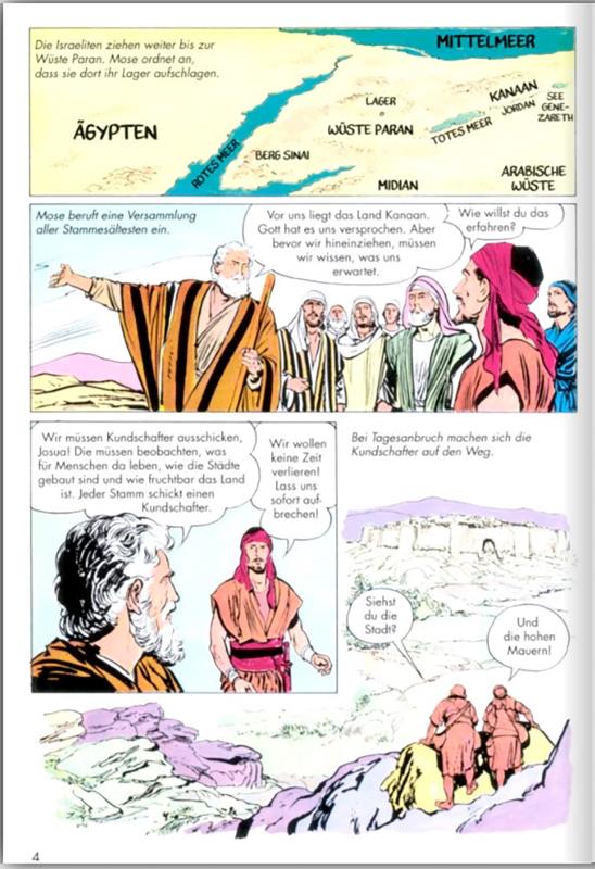 Comic-Reihe "Die Bibel im Bild" – Heft 2: Spione in Jericho