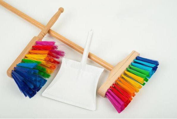 Children’s Broom Set Multi-coloured