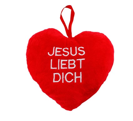Kissen Jesus liebt dich