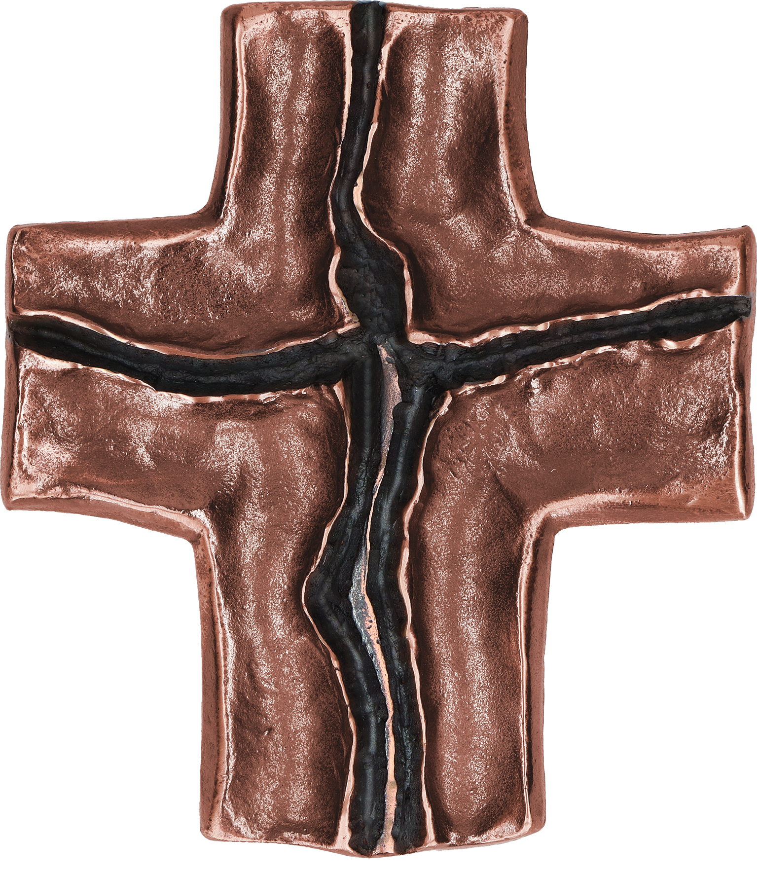 Schmuckkreuz "Jesus" aus Bronze