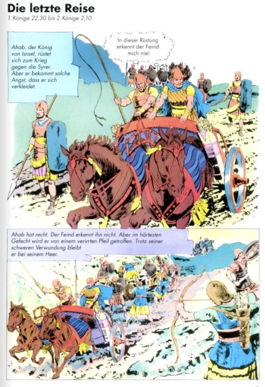 Comic-Reihe "Die Bibel im Bild"–Heft 7: Der Wagen aus Feuer