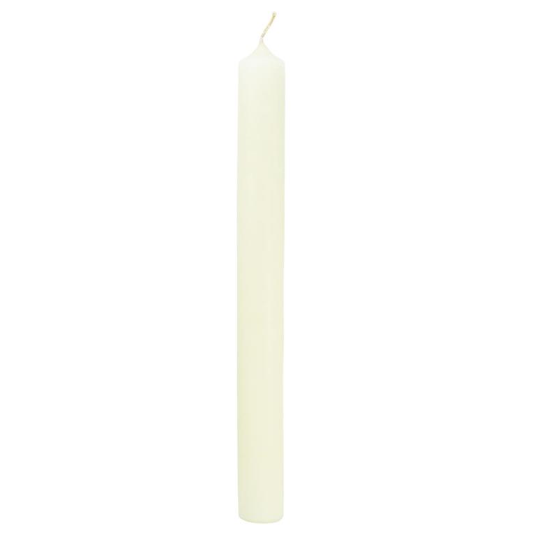 Kerze blanko 40 x 4 cm elfenbein