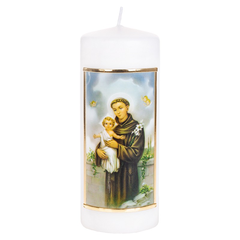 Motif Candle ‘St. Anthony’