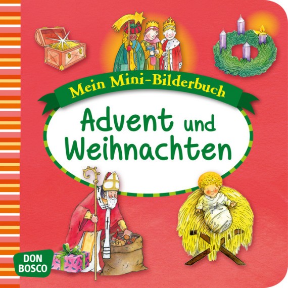 Advent und Weihnachten Mini-Bilderbuch