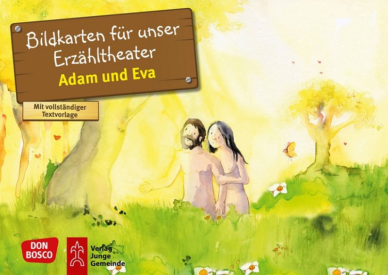 Adam und Eva. Kamishibai Bildkartenset.