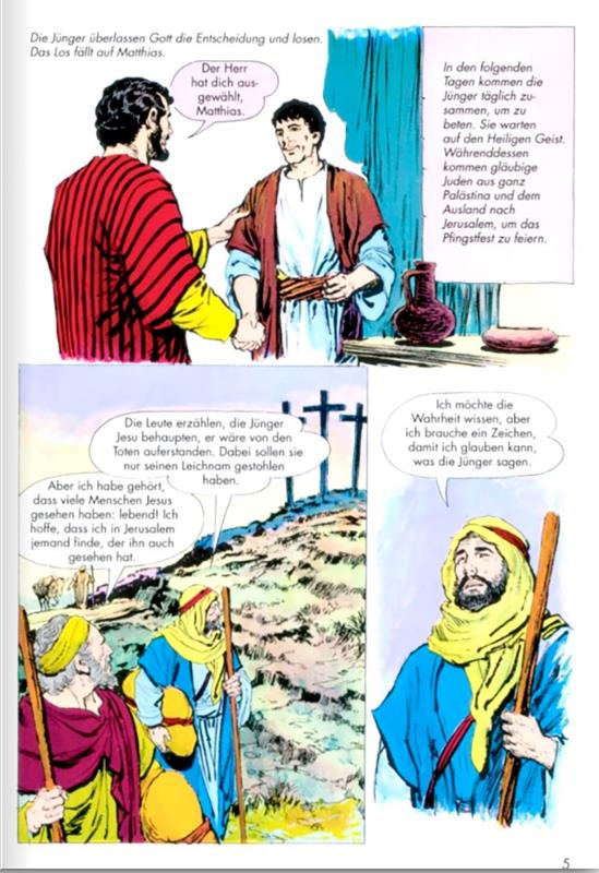 Comic-Reihe "Die Bibel im Bild" – Heft 14: Die Ketten fallen