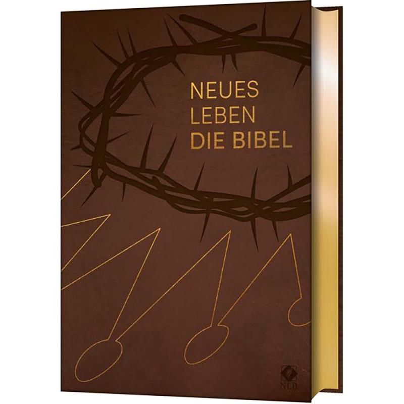 Neues Leben. Die Bibel, Standardausgabe, Kunstleder braun