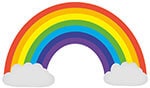 Symbolbild eines Regenbogens