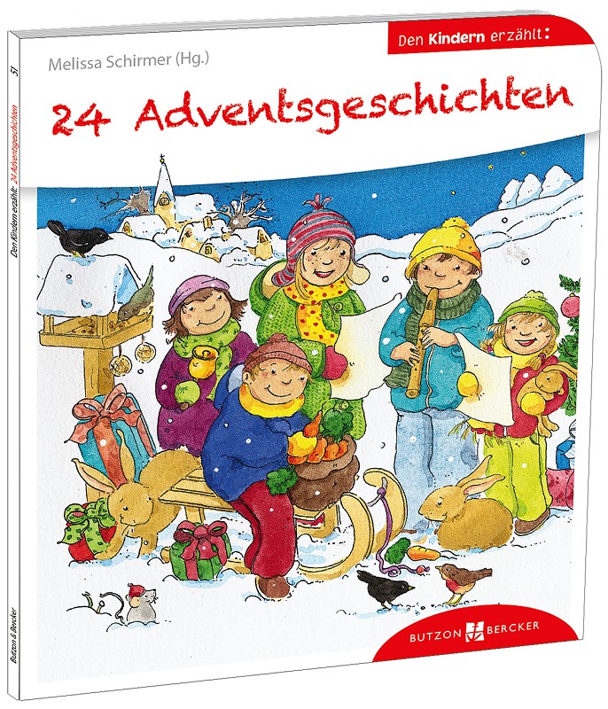 24 Adventsgeschichten den Kindern erzählt