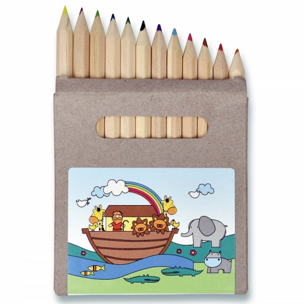 Vorschau: Colouring Pencil Set – Noah’s Ark (UL1285) - Detailansicht 1