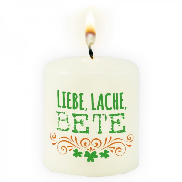 Vorschau: Kerze – Liebe - Lache - Bete (852056) - Detailansicht 1