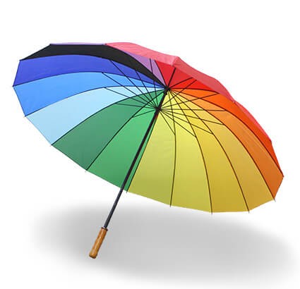 Vorschau: Blessings Umbrella Rainbow (920016) - Detailansicht 1