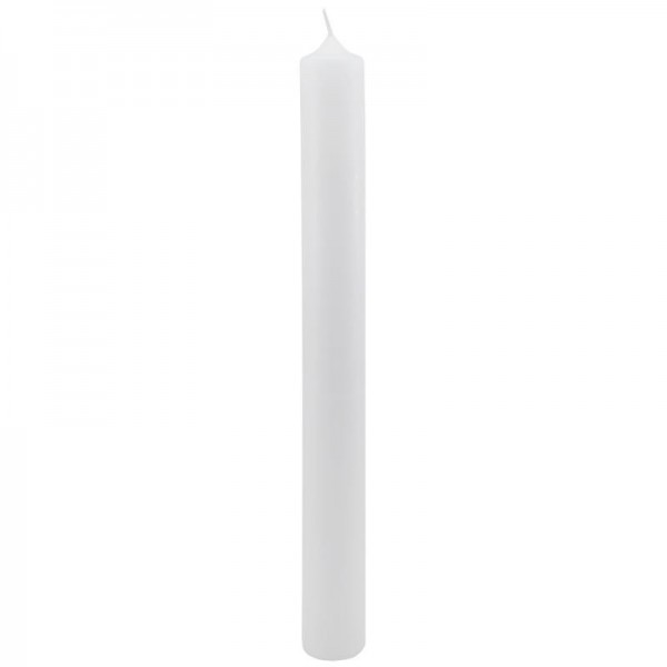 Vorschau: Kerze blanko 40 x 4 cm weiß (850077) - Detailansicht 1