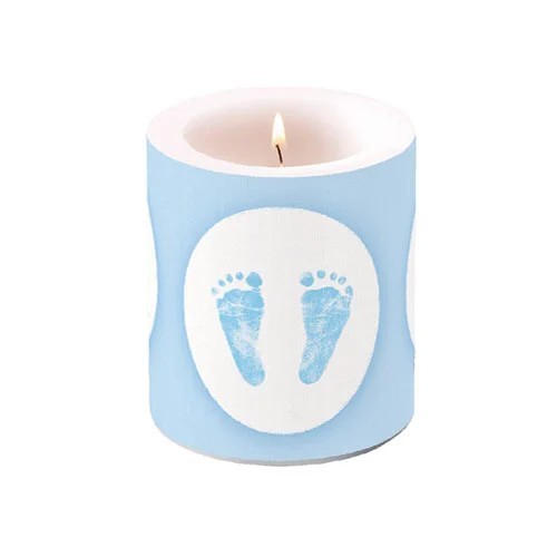 Vorschau: Little Feet Candle Blue (AM2821) - Detailansicht 1