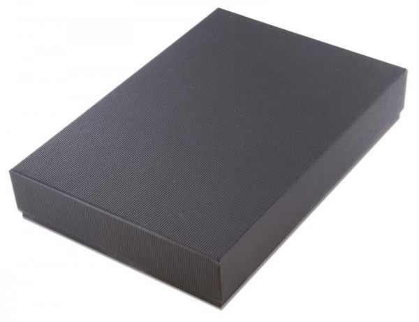 Vorschau: Ridged Gift Box Black (700112_2502) - Detailansicht 1