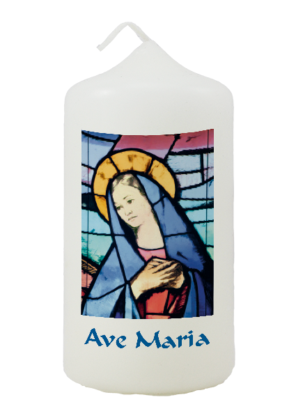 Vorschau: Ave Maria Candle – Church Window (858070) - Detailansicht 1