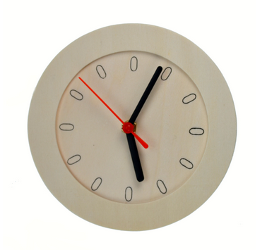 Vorschau: Clock with Wooden Frame (881104) - Detailansicht 1